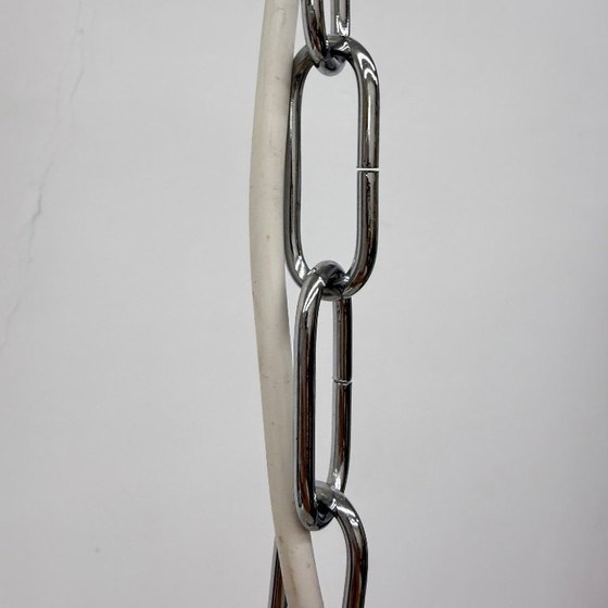 Image 1 of Mid-eeuwse kroonluchter met lucite schijven , 1970