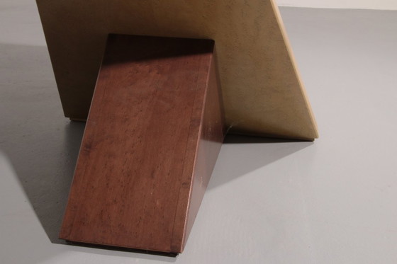 Image 1 of Mesa de comedor italiana de madera Saporiti, 1960