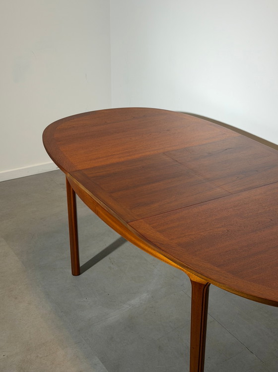 Image 1 of Nathan Extendable Oval Dining Table in Teak