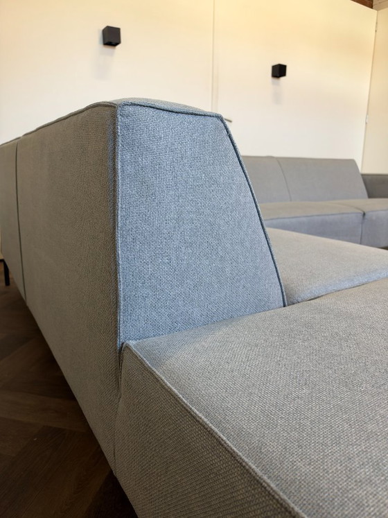 By SIDDE Ecksofa 296x235cm, Stoff, Metall, Grau, Modern (Foto 5 von 13)
