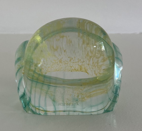 Image 1 of Kosta Boda, fauteuil miniature Bon Bon / Kjell Engman