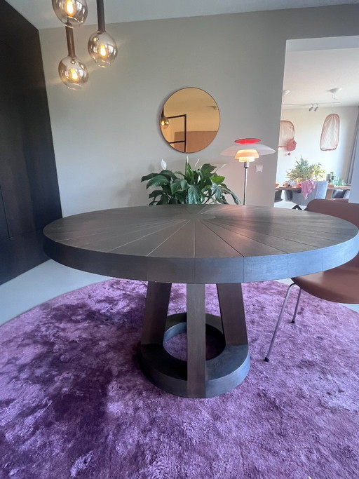 Remy Meijers Odesi Solid 130cm massief eikenhouten design tafel – eettafels, Wood (photo 2 of 20)
