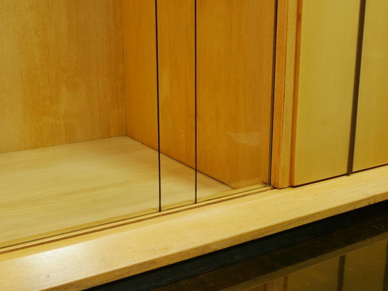 Image 1 of Vintage highboard with bar, living room cabinet, 60s, Germany