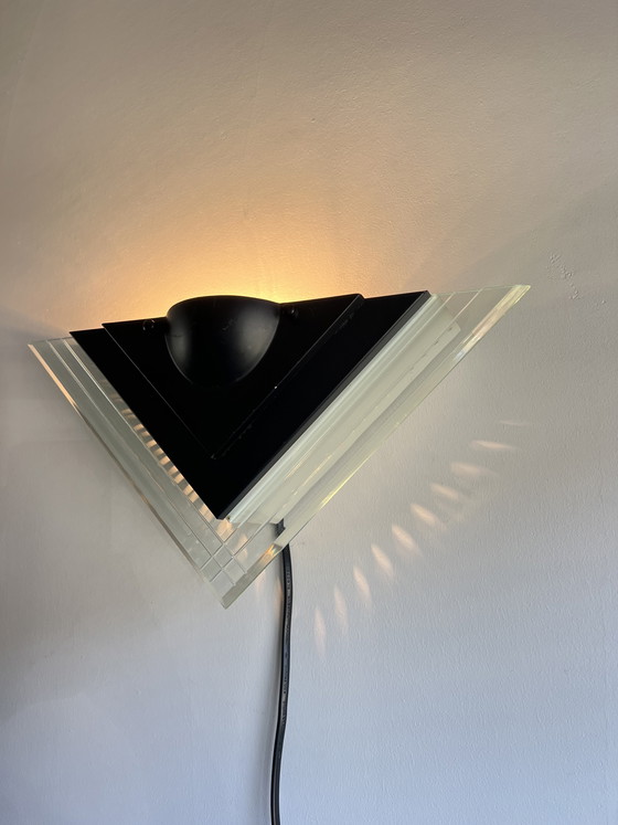 Image 1 of Herda Wandleuchte im Memphis-Stil