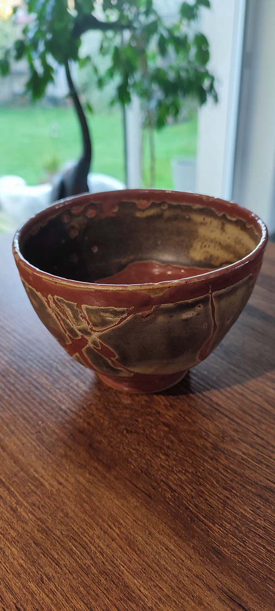 Image 1 of gres porcelánico esmaltado de los años 70 firmado