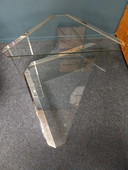 1 x Satz von 2 Gallotti und Radice Dreieck Verschachtelungstische. 1970's