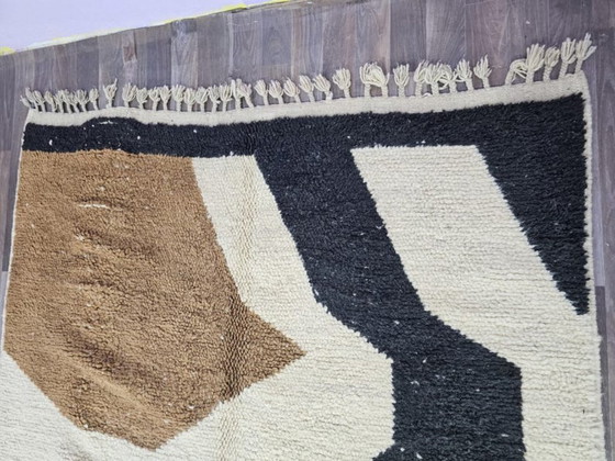 Image 1 of Tapis marocain artisanal en laine 300cmx150cm