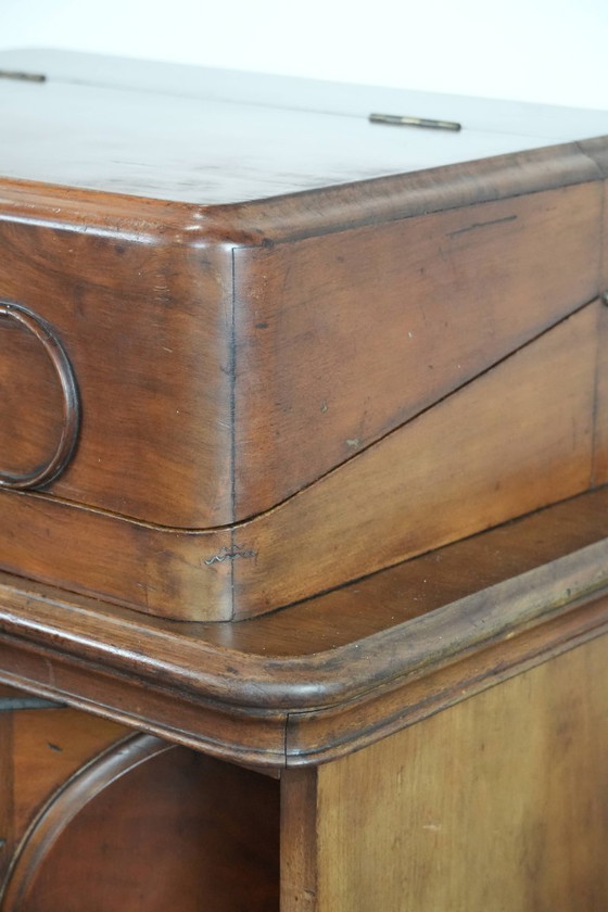 Image 1 of Antique standing desk/counter/English writing table from the 19th century