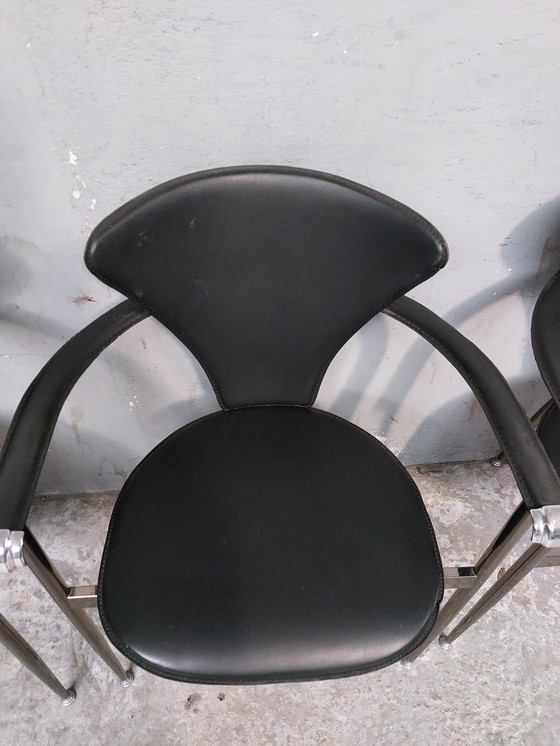 Image 1 of  4 x arrben dining chairs