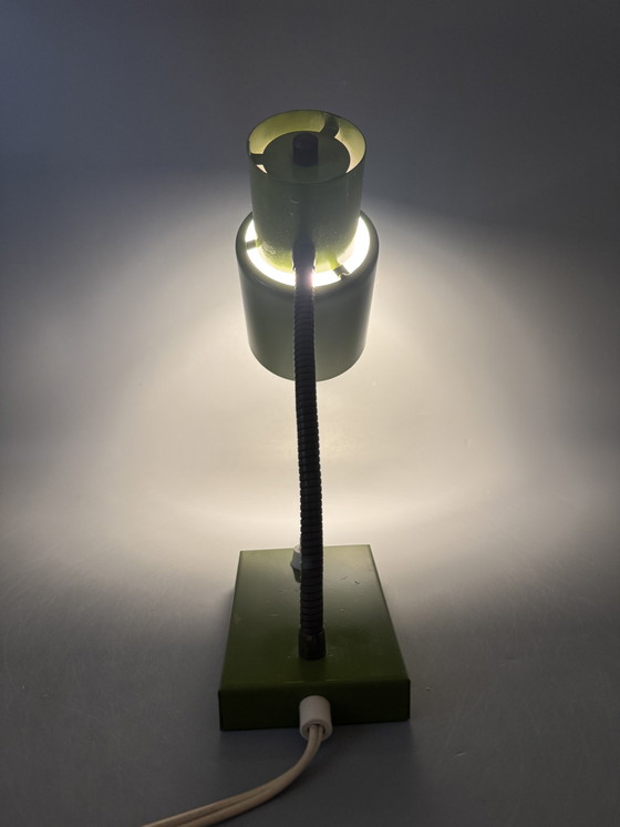 Image 1 of Vintage green desk lamp – 70s style