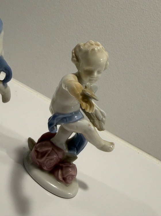 Early 20th century Antique Porcelain Figurines – Sculpture (photo 4 of 12)