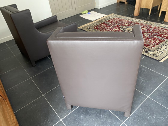 Image 1 of 2 x Lederen zetel FELD