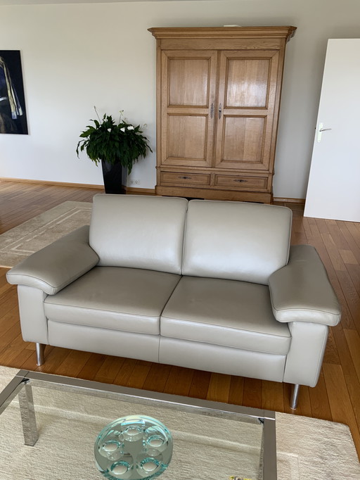 Musterring leather sofa set 2-seater and 2.5-seater