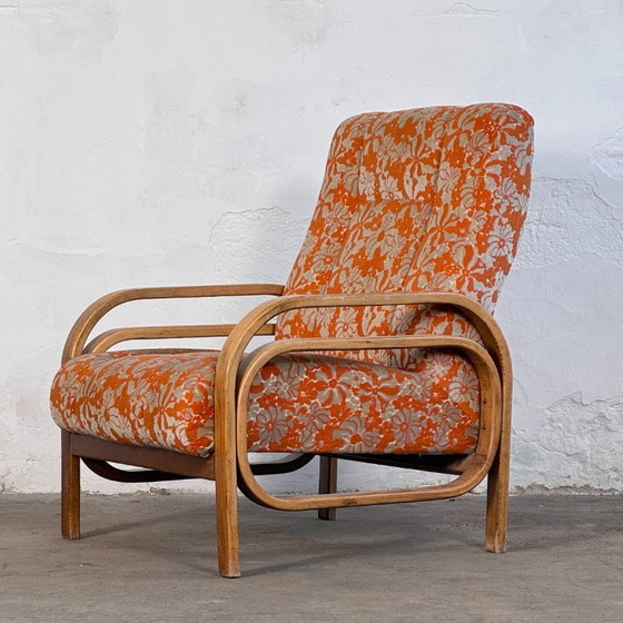 Image 1 of Een paar Debreceni fauteuils in art-decostijl, 1960