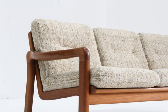 Image 1 of Vintage Mid century sofa teak Holstebro MöbelFabrik jaren 60