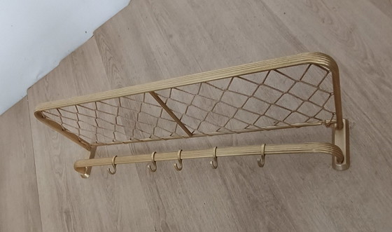 Fifties string coat rack – Metal, Textile (photo 6 of 8)