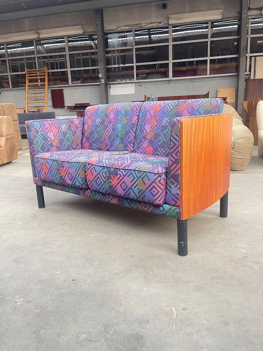 1970s Danish Design Two-Seater Sofa from H. Lorenzen & J. Goersom for Erik Jorgensen