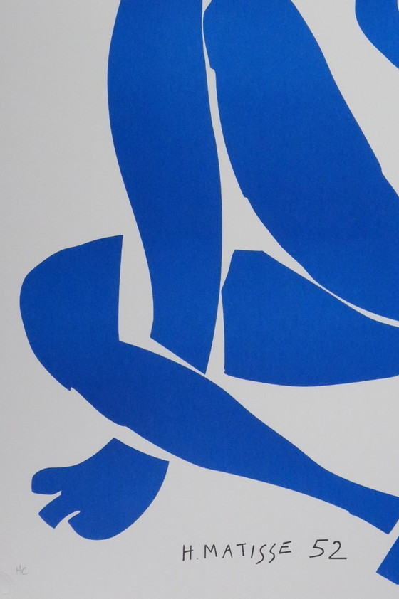 Henri MATISSE : Nu bleu IV, Lithographie signée – Lithographies et sérigraphies, Paper (photo 7 of 8)