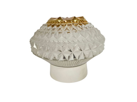 Image 1 of Herda Holland - plafonniere - geometrisch - persglas - 60's
