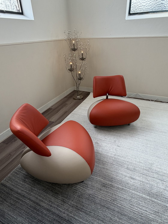 Image 1 of 2 Leolux Pallone fauteuils Senso leer