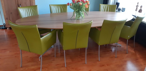 Esszimmergarnitur Bert Plantagie 8 Stühle & Artifort Tisch