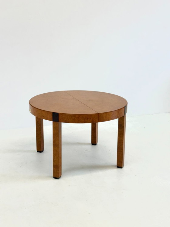 Image 1 of Vintage root wood round dining table by Grange