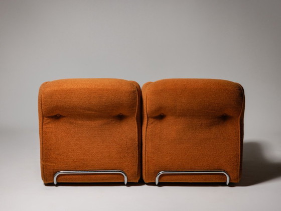 Image 1 of Set di 2 elementi componibili realizzati da Doimo Salotti, Italia, anni '70 (2 set disponibili)