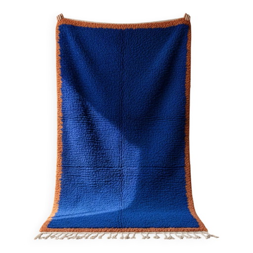 Traditioneller Berber-Teppich aus Naturwolle 3x2 m