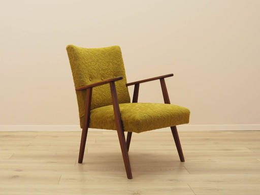 Sillón de teca, diseño danés, década de 1960, fabricado en Dinamarca.
