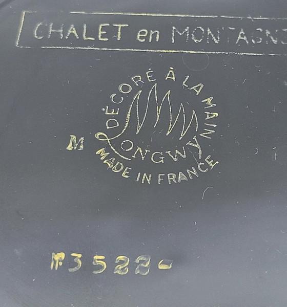 Image 1 of Decoratief bord Longwy Mountain Chalet Frankrijk