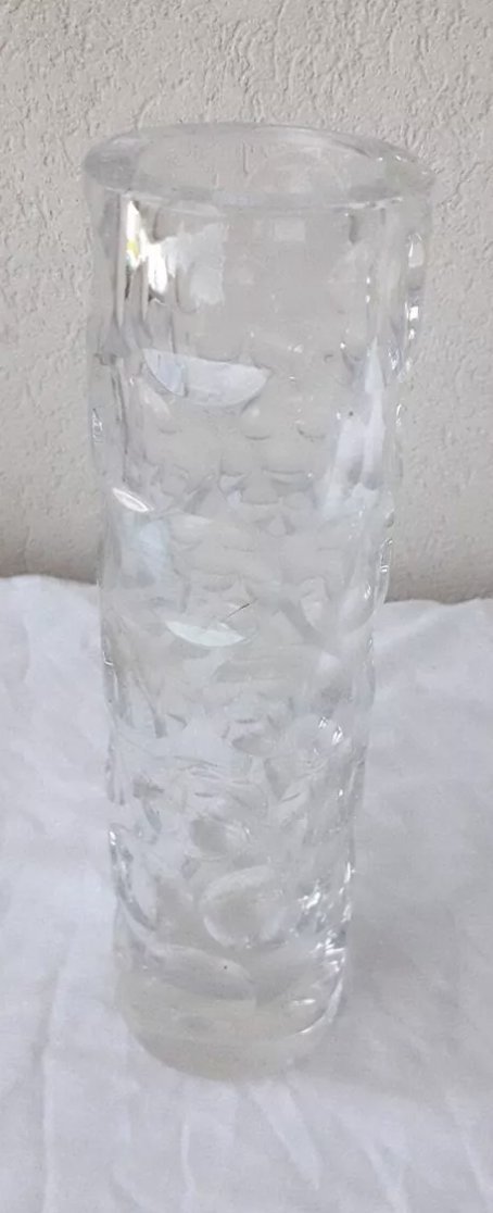 Image 1 of Crystal Roller Vase