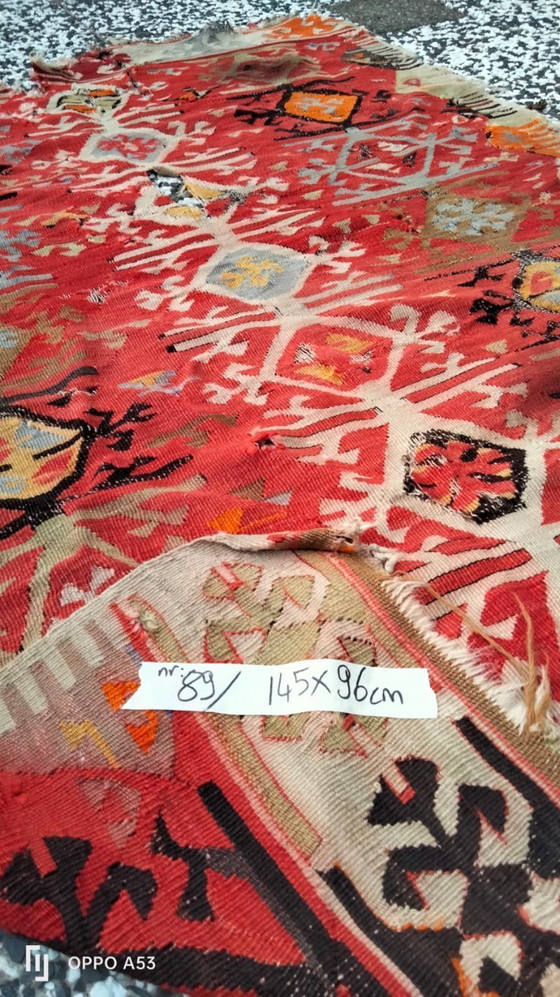 Image 1 of Kilim turco tessuto a mano 145x96 cm
