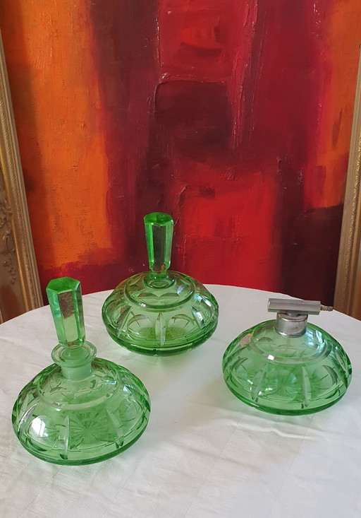 ensemble de toilette Art Déco