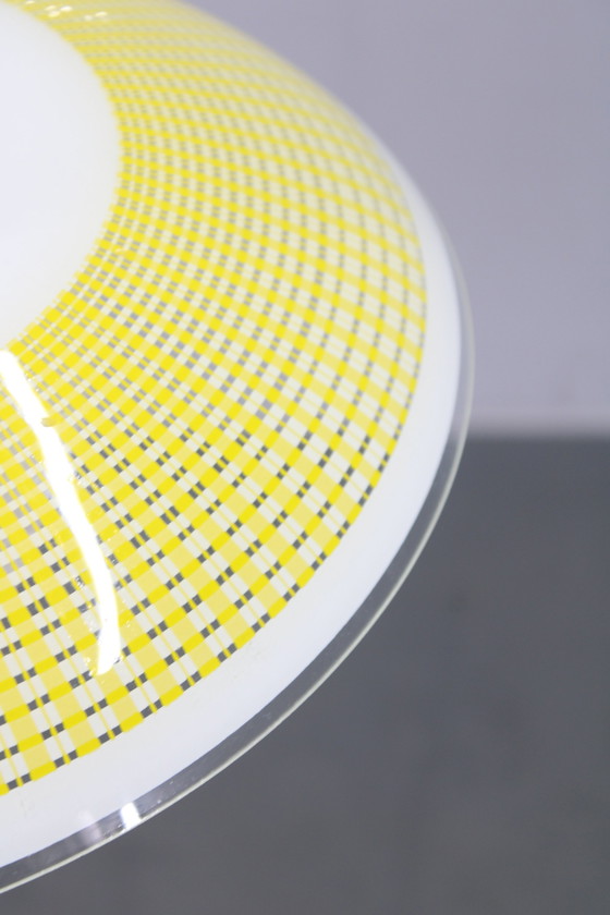 Image 1 of Lampada a sospensione in vetro anni '70, Cecoslovacchia