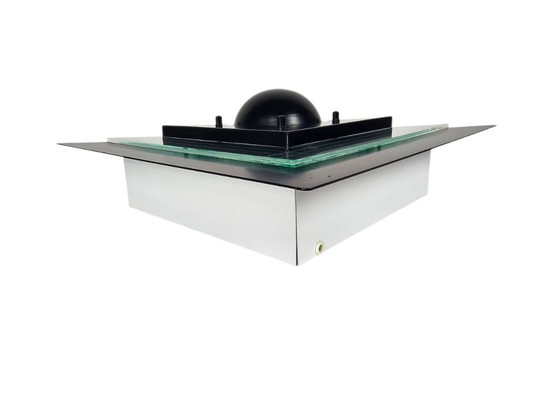 Image 1 of E lite - Memphis stijl - wandlamp - metaal - glas - 80's