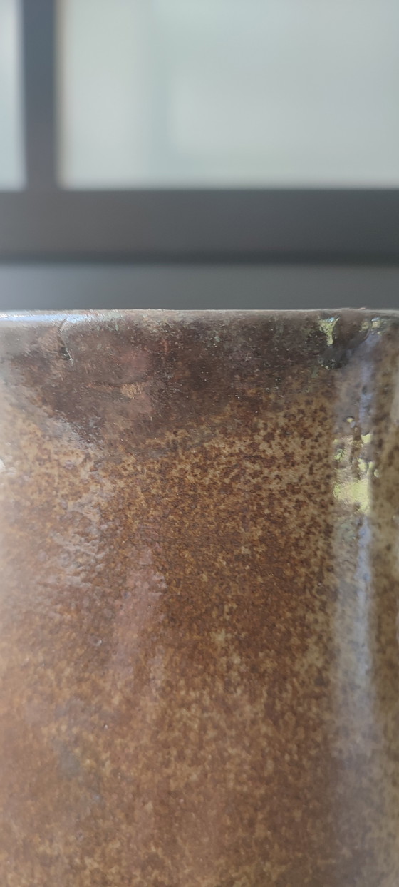 Image 1 of Service Céramique d'Atelier en Grès signé Karoly BALOGH .