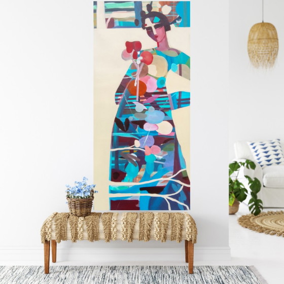 Acrylschilderij 70x150cm – Kunst, Canvas (photo 7 of 15)