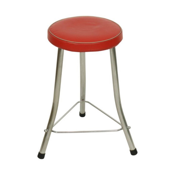 Image 1 of Sgabello Brabantia anni '50 cromato