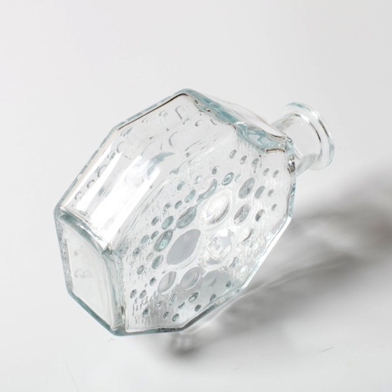 Image 1 of Mid-century Clear Stella Polaris Vase by Nanny Still for Riihimäki / Finland / 1967