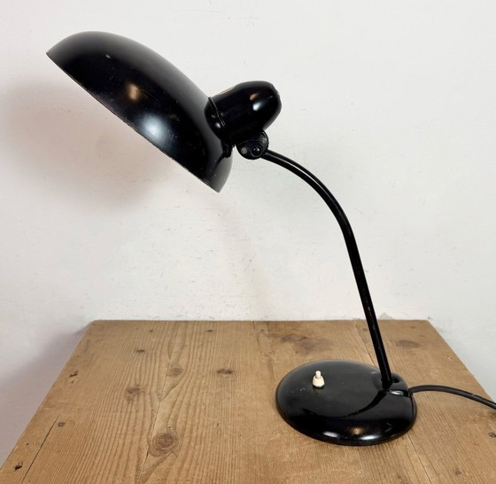 Image 1 of Black Industrial Bauhaus Table Lamp from Escolux, 1930s