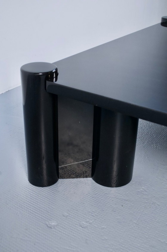 Image 1 of MESA DE CENTRO DE MÁRMOL JUMBO GAE AULENTI Años 60 FABRICANTE INTERNACIONAL KNOLL