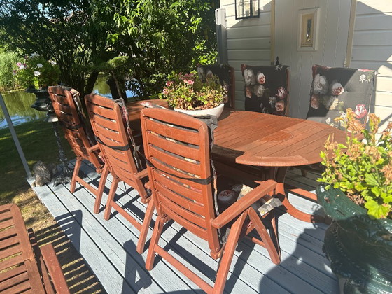 Set da giardino Hartman, ampio e bellissimo – Wood (photo 34 of 36)