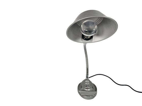 Image 1 of Erpe - Etablissements Ritzen & Penners - lampada da tavolo - collo flessibile - metallo - Belgio - anni '30