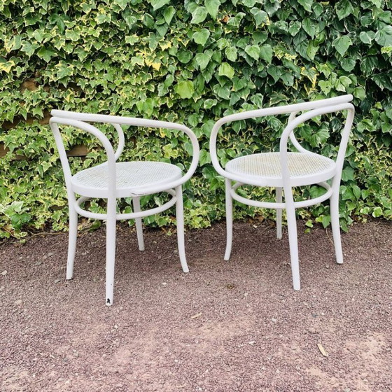 Image 1 of Antiguo par de sillas italianas Salvatore Leone