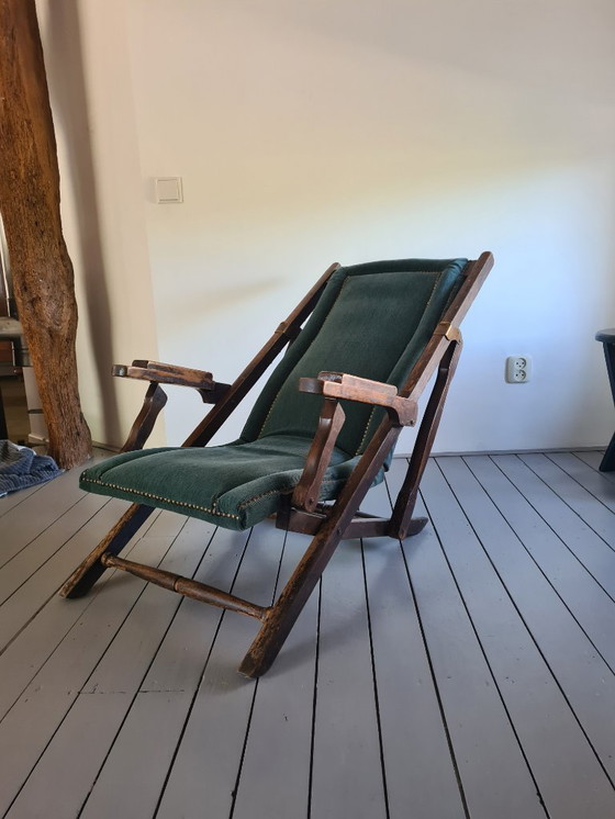 Image 1 of Silla antigua de sentado a reclinado