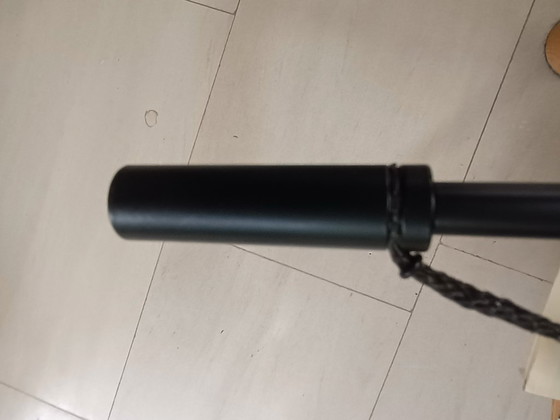 Image 1 of Lampe torche Herman Hermsen originale – 1983 – entièrement noire – excellent état