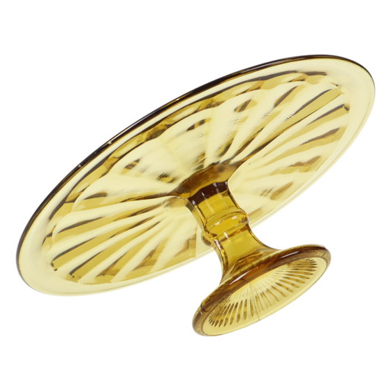 Image 1 of Piatto per torta Art Déco in ambra