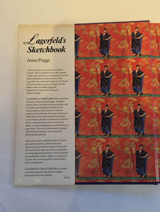 Sketchbook di Karl Lagerfeld (1986) Prima edizione – Libri d'arte, Carta (photo 7 of 15)
