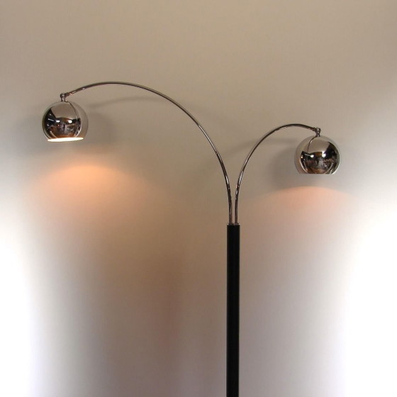 Image 1 of Rare Dutch Design floor lamp attribute H. Busquet for Hala Zeist, 1960s