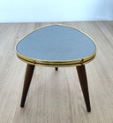 Fifties plant table with gray top